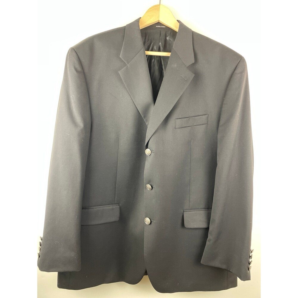 Vintage 90’s Men's Ralph Lauren Blue Label blue sports jacket size 48R